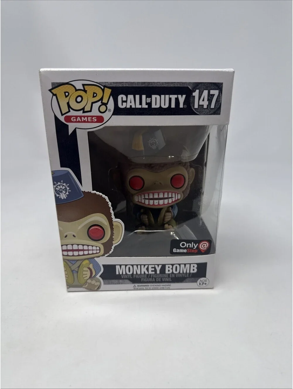 Funko Pop! Games: Monkey Bomb #147 GameStop Exclusive Vinyl Figure